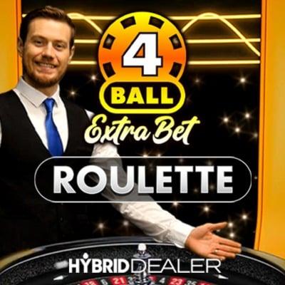 Roulette 4-Ball Extra Bet Hybrid Dealer thumbnail