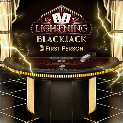 First Person Lightning Blackjack